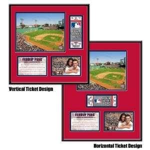  Fenway Park Ticket Frame   Red Sox