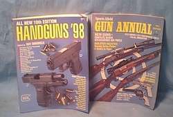 1973 SPORTS AFIELD GUN ANNUAL & 1998 HANDGUNS BOOK *  