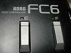 Korg   FC6 Footpedal   Korg A1 A2 A3 Rack Processor