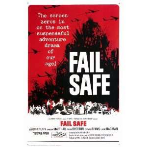  Fail Safe (1964) 27 x 40 Movie Poster Style A
