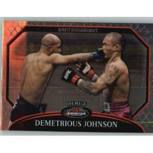   Demetrious Johnson   Mixed Martial Arts (MMA) Trading Card Sports