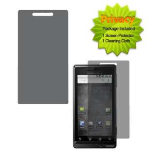 Privacy Screen Protector Guard for Motorola Droid A855  
