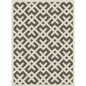  Safavieh CY6915 236 9 Courtyard Collection Grey and Ivory 