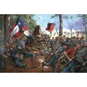  Don Troiani   5th Texas 1862   Second Manassas