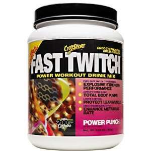 Cytosport Fast Twitch, Power Punch, 2.04 lbs (920g) (Nitric Oxide)