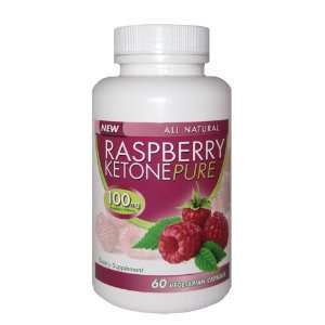  Raspberry Ketone Pure All Natural Veggie Caps Vegan 