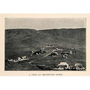  1902 Print Chimanimani Melsetter Africa Zimbabwe Mountains 
