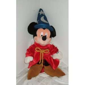  Disneys Fantasia Sorcerers Aprentice Mickey Mouse Plush 