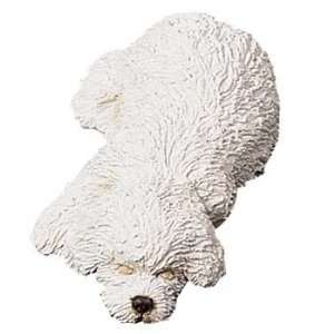  Sandicast Bichon Frise Snoozer Dog Figurine