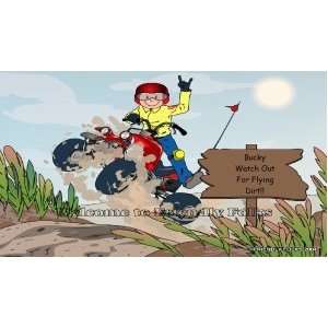  ATV All Terrain Vehicle Personalized Cartoon Mouse Pad 