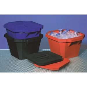 Fisherbrand Polyurethane Ice Buckets, Black  Industrial 