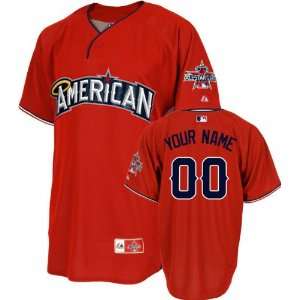 American League 2010 All Star Game Jersey Personalized with Your Name 