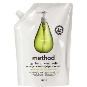    Method Gel Hand Wash Refill Pouch, Green Tea + Aloe, 34 oz Beauty