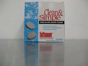 Tuttnauer Clean & Simple Ultrasonic Tablets Solution  