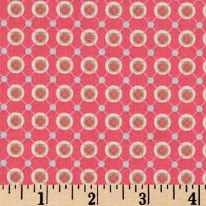  45 Wide Michael Miller Whimsy Ditto Dots Pink Fabric By 