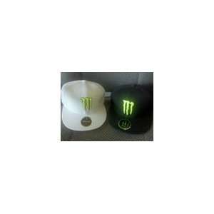 Monster Hat White and Black Combo Pack (2 Hats   One Black   One White 