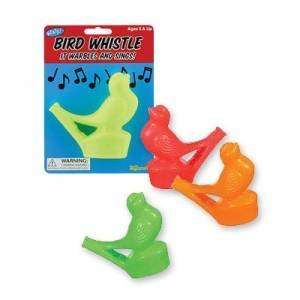  Plastic Warbling Bird Whistle (Box of 60) Toys & Games
