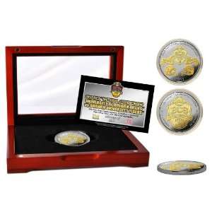 2011 BCS Championship Game Commemorative 24KT Gold Two Tone Coin   NFL 