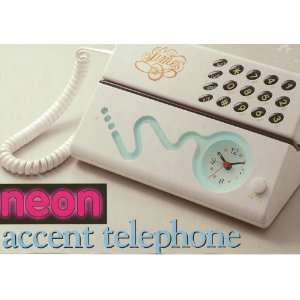  Neon Accent Telephone Electronics