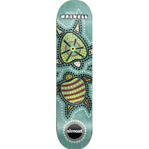  Almost Marnell Turtles Skateboard (7.5 Inch) Sports 