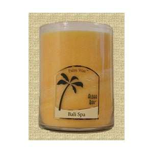 Aloha Bay Palm Wax Candles   Bali Spa (Honey Gold)   Nature Scented 