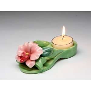    Spring   Little Aloha   Sandal Tea Light Orchid