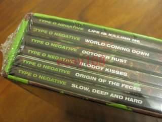   Negative Collector Box Set 6 Green LP Vinyl Limited Roadrunner  