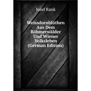   Wiener Volksleben (German Edition) (9785877630536) Josef Rank Books