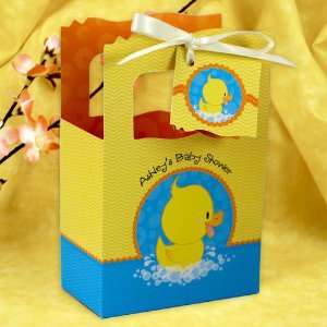  Ducky Duck   Classic Personalized Baby Shower Favor Boxes 