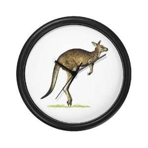  Grey Kangaroo Wall Clock