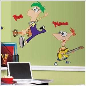  Phineas and Ferb Large Wall Stickers