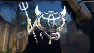 MAZDA 3D Cute Devil Demon Decal Sticker Car Emblem logo  