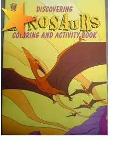 NEW Dinosaurs Color Activity Book WD15989  