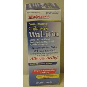   Non Drowsy Childrens Wal itin Allergy Relief 