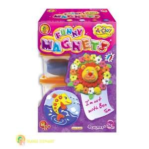  A Clay Funny Magnets Toys & Games