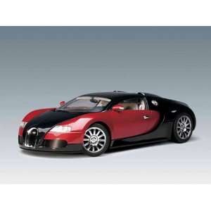  Bugatti EB 16.4 Veyron Production Car 1/18 Red/Black Toys 