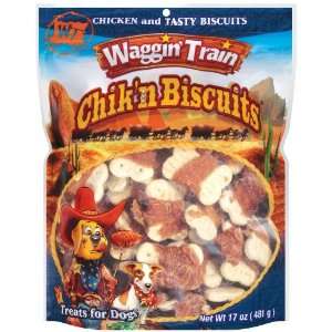 Waggin Train Chikn Biscuits, 17 Ounce Package  Grocery 