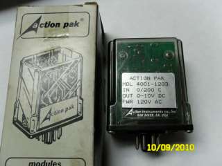 AC to DC Converter action pack in 0/200 out 0 10V DC  