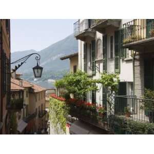 Street in Bellagio, Lake Como, Lombardy, Italy, Europe 