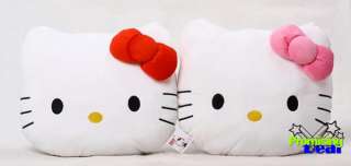 Hello Kitty Back Car Office Lumbar Support Plush Cushions Nap Pillow 