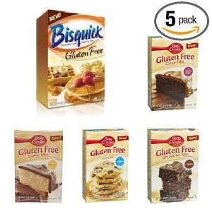 Betty Crocker and Bisquick Gluten Free Multi 5 Pack  