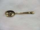  adams presidential gold color spoon vintage chief justice marshall 