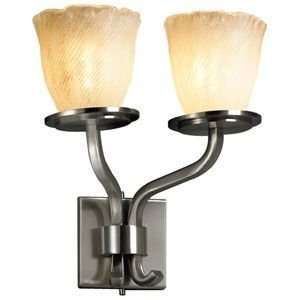 Justice Design Group   Veneto Luce Sonoma Double Wall Sconce  R066467 