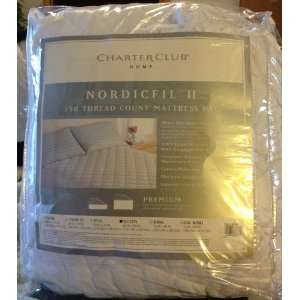 Charter Club Nordicfil 11 Mattress Pad Queen 