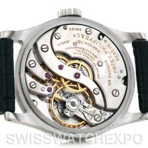 Patek Philippe Calatrava Vintage Stainless Steel Watch ref 96  