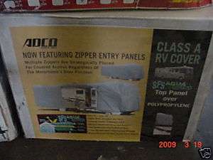 ADCO Class A cover item 42201 fits up to 20 RVs  
