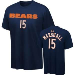 Brandon Marshall Kids 4 7 Chicago Bears Navy NFL Name & Number T Shirt