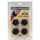 Heavyhands 2 lb Add on Weights Create 2 lb. Walking Weight Handles