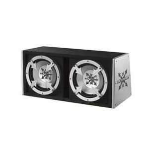   Xtreme Dual 10 Slot Ported 500w Sub Box with Amplifier Electronics