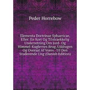  Vores . Til Den Studerende Ung (Danish Edition) Peder Horrebow Books